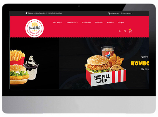 Fast Food E-ticaret Web Sitesi
