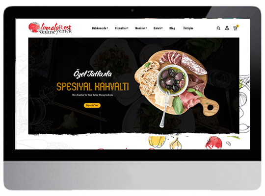 Restaurant E-ticaret Web Sitesi