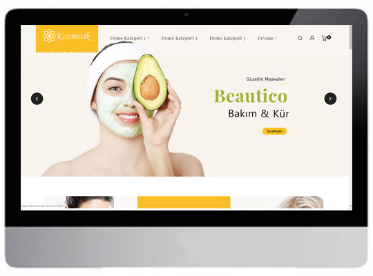 Güzellik Salonu Web Sitesi