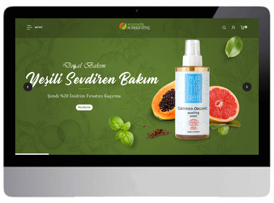 Kozmetik E-ticaret Web Sitesi