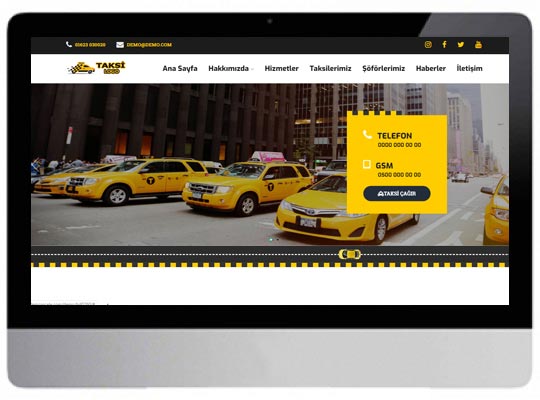 Taksici Web Sitesi